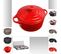 Mini cocotte Ø 10cm  Noirs, rouges ou taupes