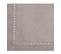 Lot De 4 Serviettes De Table En Coton Gris Clair 40 X 40 Cm