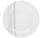 Assiette plate Ø27 cm LIGNE Blanc