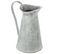 Carafe Vintage à Anse "zinc" 28cm Gris