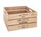 Lot De 6 Caisses De Rangement Cagettes En Bois Naturel Déco Factory