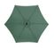 Parasol Décentré Rond Manoa Vert Olive Hespéride - Olive