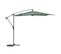 Parasol Décentré Rond Manoa Vert Olive Hespéride - Olive