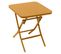 Table D'appoint Pliante 40x40 Greensboro Ocre Hespéride - Ocre