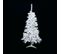 Sapin De Noël Artificiel Blanc 2 Tons H 210 Cm