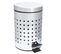 Poubelle Wc / Salle De Bain Cube - Inox - 3l - Argent