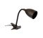 Lampe Pince En Silicone Noir