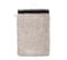 Lot De 2 Gants De Toilette En Coton Beige Lin Tissu Éponge 15 X 21 Cm