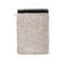 Lot De 2 Gants De Toilette En Coton Beige Lin Tissu Éponge 15 X 21 Cm