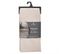 Drap Housse 1 Personne En Coton Beige Lin 90 X 190 Cm