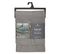 Drap 1 Personne En Coton Gris Souris 180 X 290 Cm