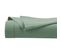 Drap Plat 2 Personnes En Coton Vert Céladon 240 X 290 Cm