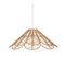 Luminaire Suspension Corde Beige D 58 Cm