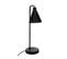 Lampe à Poser En Métal Noir H 45.5 Cm