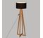 Lampadaire Multi Pieds Design "pin" 141cm Noir