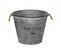 Pot De Fleurs En Zinc Vintage D 48 Cm