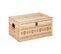 Set De 4 Malles De Rangement En Bois Sculpté