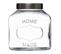 Bocal En Verre "ovale "inox" 2,5l Transparent