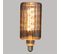 Ampoule LED Design "suite" 21cm Ambre