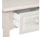 Console Design 2 Tiroirs "hina" 80cm Blanc