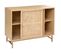 Buffet 2 Portes Cannage "rayo" 100cm Naturel