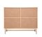 Buffet 2 Portes Cannage "rayo" 100cm Naturel