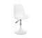 Chaise De Table Ou Chaise De Bureau Blanc Hauteur Ajustable