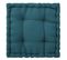 Coussin De Sol En Coton Bleu  Motif Otto 40 X 40 Cm