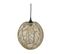 Luminaire Suspension Boule En Rotin D 33 Cm