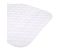 Tapis Fond De Baignoire Anti-dérapant Blanc 70 X 35 Cm