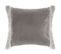 Coussin Carré Design Fourrure Terre Sauvage - L. 40 X L. 40 Cm - Gris