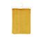 Drap De Bain En Coton Jaune Ocre Tissu Éponge 70 X 130 Cm