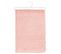 Drap De Bain En Coton Rose Tissu Éponge 100 X 150 Cm