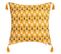 Housse De Coussin Réversible Exotique Et Pompons 40 X 40 Cm