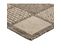 Tapis D'entrée Décor Carreaux Taupe 50 X 80 Cm