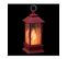 Décoration De Noël Lumineuse Mini Lanterne Rouge H 13 Cm