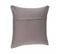 Coussin Déhoussable En Coton Gris 38 X 38 Cm