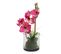 Vase ORCHIDEE COMPO Blanc/Violet