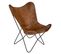 Housse De Chaise En Cuir "dario" 92cm Cognac