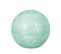 Bougie Boule Rustique Vert Menthe D 10 Cm