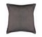 Coussin Déhoussable Gris Foncé 55 X 55 Cm