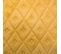 Plaid Ocre Motif Losange En Relief 125 X 150  Cm