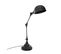 Lampe En Métal Noir Réglable H 55 Cm