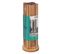 Porte Capsules Design Bambou Cuisine - H. 29 Cm - Marron