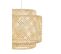 Luminaire Suspension En Bambou Naturel D 40 Cm