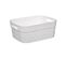 Panier De Rangement Rectangle Blanc 8.5 Litres