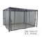 Rideaux Moustiquaires Pour Tonnelle Belize 3,8x3m Hespéride - Gris