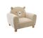 Fauteuil Pour Enfant Beige Oreilles D' Ours