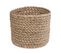 Set De 3 Paniers De Rangement En Jute Naturel Et Blanc