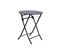 Table Pliante Ronde Greensboro - 2 Places - Graphite